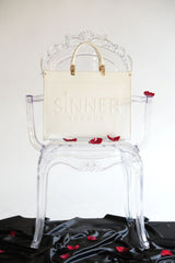 IVORY SIN TOTE BAG