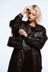 METAL HEART MINI TOTE BAG