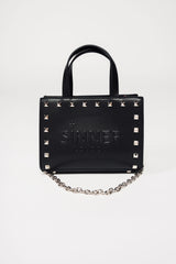 METAL HEART MINI TOTE BAG