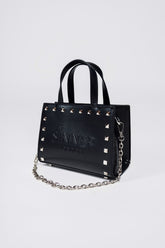 METAL HEART MINI TOTE BAG