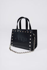 METAL HEART MINI TOTE BAG