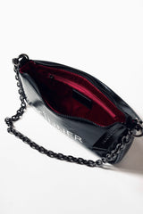 BLACK ROSE SHOULDER BAG