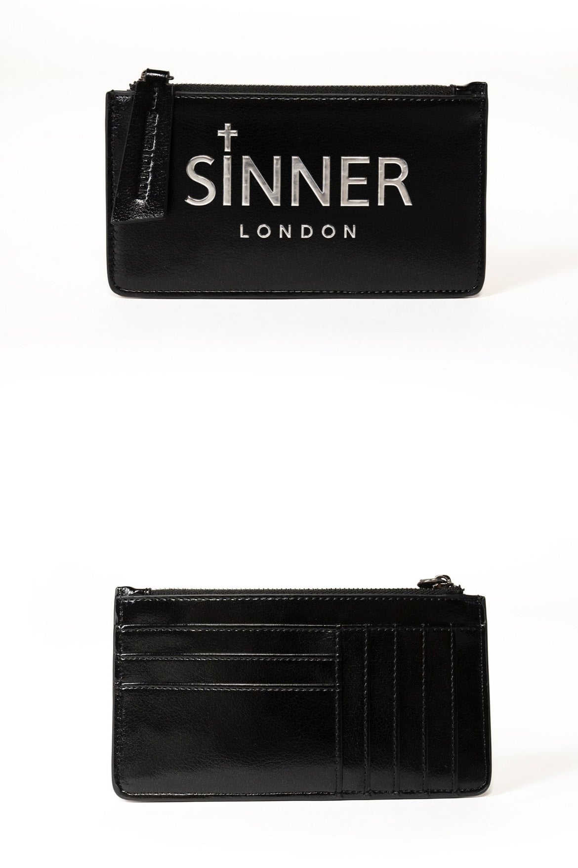 BLACK ROSE CARDHOLDER – SINNER LONDON