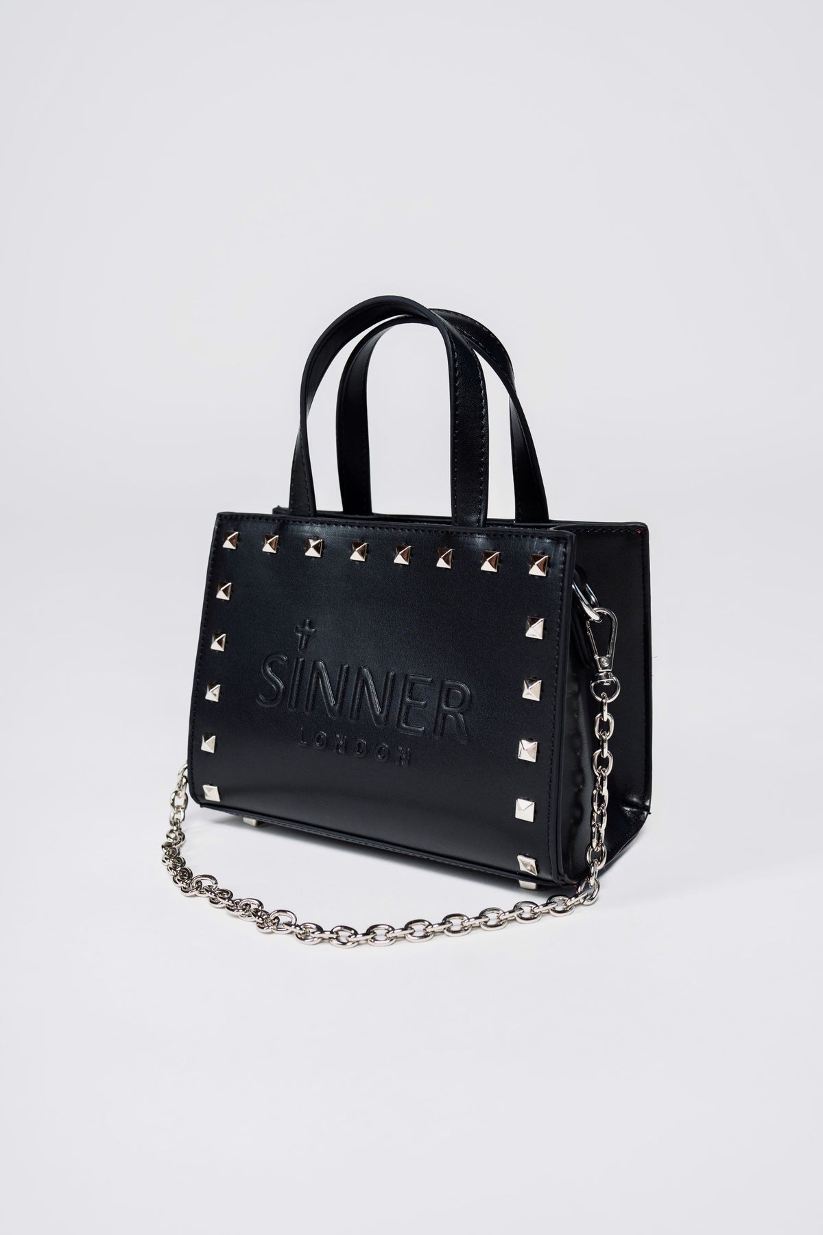METAL HEART MINI TOTE BAG