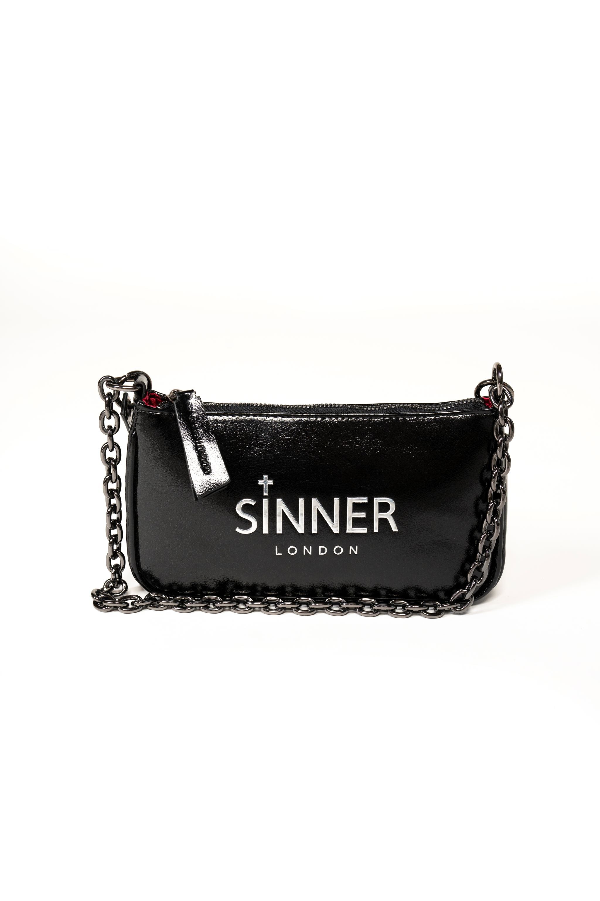 BLACK ROSE SHOULDER BAG