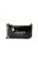 BLACK ROSE SHOULDER BAG